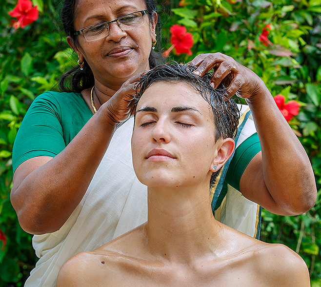 Head, Face and Shoulder Massage